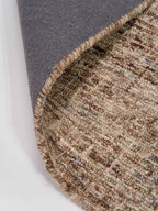 Rugsotic Carpets Hand Tufted Wool ECO-Friendly Area Rugs - 5'x8', Rectangle Shape, Beige & Brown, Solid Plain Design, High Pile Thick Handmade Area Rugs for Living Room, Bed Room (KWC111)