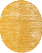 Unique Loom Finsbury Collection Area Rug - Kate (7' 10" x 10' Oval, Yellow)