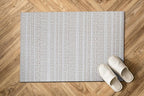 Modern Indoor Rug Stripe 2x3 Area Rugs for Living Room Luxury Kitchen Bedroom Durable Soft Geometric Durable Low and High Pile Stain Resistant Non Shedding Area Carpet 2x3