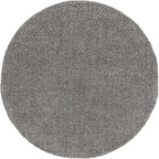 Unique Loom Solo Collection Area Rug - Calabasas (5' 3" Round, Gray)