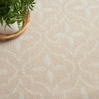 Nourison Home Nourison Essentials Ivory Beige 4' x 6' Area Rug - Easy Clean, Non Shedding, Bed Room, Living Room, Dining Room, Kitchen (4' x 6')