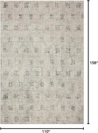 Loloi Kamala Collection KAM-01 Grey/Graphite 9'-2" x 13' Area Rug