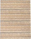 Dash & Albert Paint Chip Stone Hand Micro Hooked Wool Rug, 7.5 X 9.5 Feet, Multicolored/Browns Geometric Pattern