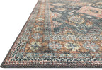 Loloi Skye Collection SKY-10 Sea/Rust 2'-6" x 10'-0" Runner Rug