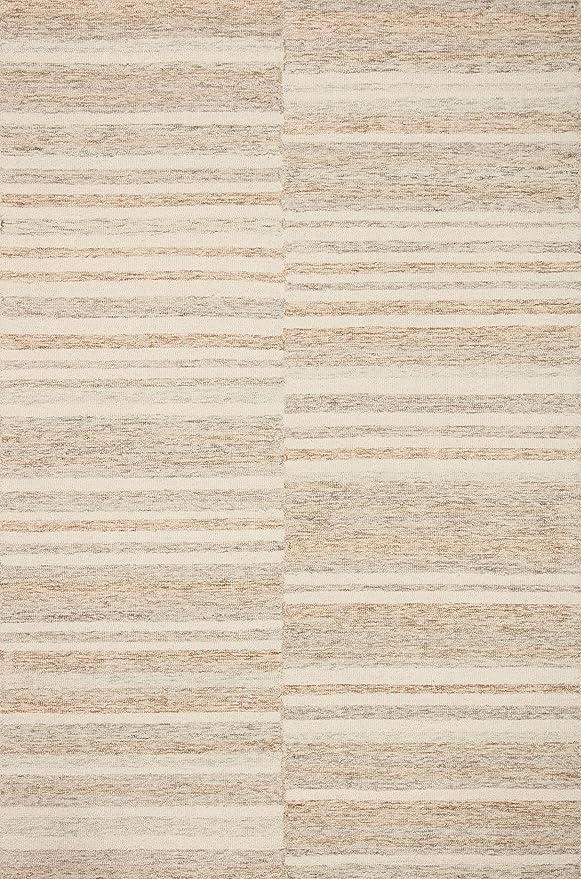 Loloi Chris Loves Julia Chris Collection CHR-03 Ivory/Clay 2'-6'' x 7'-6'', .50" Pile Height, Runner Rug