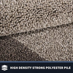 PURRUGS Dirt Trapping Door Mat 24" x 84", Non-Slip/Skid Machine Washable Entryway Rug, Shoes Scraper, Throw Rug, Super Absorbent Area Rug for Muddy Wet Shoes and Paws, Beige & Grayish Brown