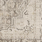 RUGGABLE Washable Vintage Area Rug – Sarrah Hazel 8x10, Stain-Resistant, Non-Slip – Large Machine Washable Rugs for Living Room, Bedroom, Hallway, Entryway & Office–with Cushioned Pad