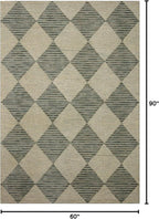Loloi Chris Loves Julia Francis Collection FRA-01 Spa/Granite 5'-0" x 7'-6" Area Rug