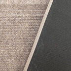 English Home Custom Size Anti Slip Striped Design Light Weight Durable TPR Backing Thin Pile Runner Rug (26" x 4')