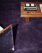 Hand-Tufted Wool Runner Area Rug – Soft Premium Wool Carpet for Living Room, Bedroom & Home Décor – 2.6X7 ft| Lilac – Durable, Non-Slip Backing, Handcrafted Rug