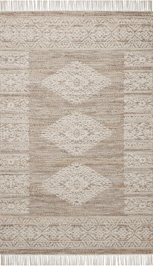 Loloi Angela Rose Rivers Collection RIV-05 Lilac/Ivory 2'-3" x 3'-9" Reversible Accent Rug