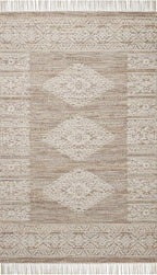 Loloi Angela Rose Rivers Collection RIV-05 Lilac/Ivory 5'-0" x 7'-6" Reversible Area Rug