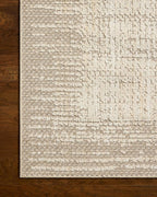 Loloi Amber Lewis Bexley Collection BEX-06 Natural/Taupe 2'-7" x 4' Accent Rug Neutral, Textured, Living, Bedroom, Dining, Carpet