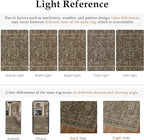 Entryway Area Rug 3x5 Washable Brown Vintage Distressed Carpet Oriental Soft Thin Indoor Rug for Office Non Slip Low Pile Throw Rug for Kitchen Bathroom Bedroom Dining Living Room