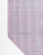 Rugs.com Lattice Frieze Collection Rug – 7' 10 Octagon Light Pink Medium Rug Perfect for Living Rooms, Kitchens, Entryways