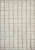 Loloi Amber Lewis Bexley Collection BEX-04 Slate/Natural 7'-10" x 10' Area Rug Neutral, Textured, Living, Bedroom, Dining, Carpet
