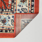 Rugs.com Yasmin Collection Rug – 16 Ft Runner Terracotta Medium Rug Perfect for Hallways, Entryways