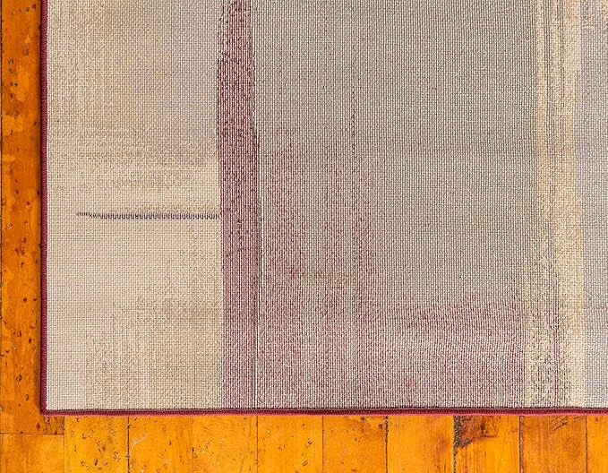 Unique Loom Barista Collection Area Rug - Timor (2' 2" x 3' 1" Rectangle, Multi/ Red)