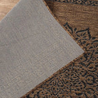 CAMILSON Outdoor Rug 6x9 Medallion Gold Modern Area Rugs for Indoor and Outdoor Patios Kitchen and Hallway Mats Washable Porch Deck Outside Carpet (Medallion Gold 6 x 9)