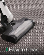 LUMI Indoor Area Rugs, Non-Slip Low Profile Checkered Inside Rug, Comfort Weave Grid Pattern Floor Rug, 5'x8'