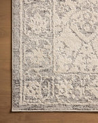 Loloi Magnolia Home by Joanna Gaines Gigi Collection GIG-02 Ivory/Stone 5'-3" x 7'-6" Area Rug