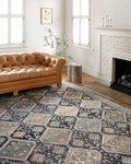 Loloi Jocelyn Collection JOC-02 Navy/Blue 5'-5" x 7'-6" .38" Thick Area Rug