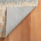Dash & Albert Paint Chip Multi Machine Washable Rug, 7.5 X 9.5 Feet, Multicolored/Natural Geometric Pattern