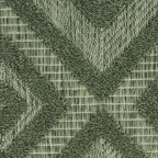 Nourison Home Versatile Green 8' x 10' Area Rug - Easy Clean, Non Shedding, Bed Room, Living Room, Dining Room, Kitchen (8' x 10')