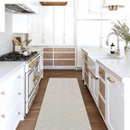 Fame Living Washable Area Rug. Modern Farmhouse. Vintage. Turkish. Bohemian. Distressed. Oriental. Traditional. Rugs for Living Room. Dining. Bedroom. Office. Entryway. Foyer. (864CC, 2'5" x 9'8")