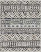 KUTA Area Rug 5x7 Light Brown Black, Washable Boho Large Living Room Moroccan Rugs Non-Slip, Ultra Soft Geometric Traditional Farmhouse Carpet for Dining Room Bedroom Dorm Office Home Décor