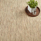 Dash & Albert Clay Natural Machine Washable Rug, 7.5 X 9.5 Feet, Natural Stripe Pattern - Premium Luxury Hotel Quality Soft Breathable Hypoallergenic Machine Washable Easy Care All Season Comfortable