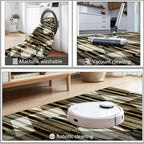Large Living Room Area Rug 2x3ft,Modern Geometric Rugs, Multicolor Low Pile Farmhouse Carpet, Machine Washable & Non-Slip Non-Shedding for Classroom, Bedroom & Dorm