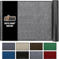 GORILLA GRIP Waterproof Traffic Guard Door Mat, 59x24, Heavy Duty Entryway Mats, Strong Rubber Back Commercial Rugs for Office Hallway, Garage Floor and Home, Low Profile Carpet Runner, Light Gray