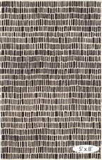 Dash and Albert Roark Wool Area Rug - 5' x 8' Charcoal Geometric Hand Tufted Accent Rug - Durable, High Traffic Areas Hallway, Living Room, Stairs - Premium Luxury Hotel Quality Soft Breathable