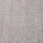 Modern Herringbone Chevron Collection Handcrafted Wool Area Rug - Durable, Zigzag Pattern, for High Traffic, Contemporary Design for Living Room, Bedroom, Dining Room Decor (Smoke Grey, 9' x 9')