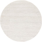 SAFAVIEH Natura Collection Area Rug - 10' Round, Ivory, Handmade Wool Blend, Textured Design, Ideal for Living Room, Bedroom, Dining Space (NAT620A)