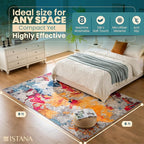 Istana 6x9 Area Rug - Multi Colors Rugs for Living Room 6x9 - Foldable Boho Rugs for Bedroom - Stain Resistant Washable Rug - Eco-Friendly Area Rugs - Easy to Clean Living Room Rug