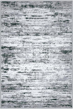 Modern Abstract Small Area Rug Indoor 3x5 Washable Rug Non-Slip Soft Entryway Rug Black Gray White Kitchen Mats Thin Print Faux Wool Floor Carpet Throw Rugs for Entrance Bedroom Home Decor