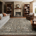 8x10 Washable Area Rugs Ultral Soft Non-Slip Stain Resistant Vintage Boho Large Carpet for High-Traffic Living Room & Dining Room