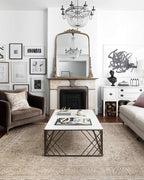 Loloi Loren Collection LQ-03 Sand/Taupe 3'-6" x 5'-6" Accent Rug