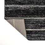 JONATHAN Y Williamsburg Minimalist Stripe Black/Cream Indoor Area Rug, 3x5, Contemporary, Modern, Easy-Cleaning for Living Room, Bedroom, Kitchen, Pet Friendly, Non-Shedding (MOH201F-3)