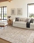 Loloi Amber Lewis Alie Collection ALE-05 Gold/Beige 11'-6'' x 15'-7'', .13'' Pile Height, Area Rug