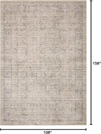 Loloi Amber Lewis Alie Collection ALE-03 Taupe/Dove 9'-6'' x 13'-1'', .13'' Pile Height, Area Rug