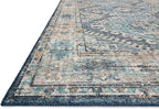 Loloi Skye Collection SKY-03 Denim/Natural 9'-0" x 12'-0" Area Rug