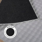 CAMILSON Modern Gray Non Slip Rug 3x5 Ultra Soft High Pile Area Rugs Non Skid Rubber Backing Durable & Easy to Clean Carpet for Living Room Bedroom Kids Room Indoor Use (3 x 5 Gray)