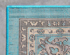 Unique Loom Sialk Hill Collection Area Rug - Washington (9' 10" x 13' 1" Rectangle Turquoise/Black)