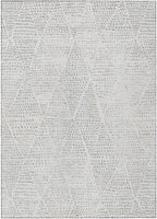 Addison Rugs Chantille ACN591 Silver 3' x 5' Indoor Outdoor Area Rug, Easy Clean, Machine Washable, Non Shedding, Bedroom, Living Room, Dining Room, Kitchen, Patio Rug