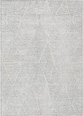 Addison Rugs Chantille ACN591 Silver 5' x 7'6" Indoor Outdoor Area Rug, Easy Clean, Machine Washable, Non Shedding, Bedroom, Living Room, Dining Room, Kitchen, Patio Rug
