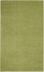Nourison Home Nourison Essentials Green 3' x 5' Area Rug - Easy Clean, Non Shedding, Bed Room, Living Room, Dining Room, Kitchen (3' x 5')