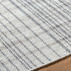Mark&Day Wool Rugs, 8x10 Ishaq Cottage Slate Area Rug, Grey Silver Carpet for Living Room, Bedroom or Kitchen (8' x 10')
